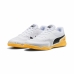 Chuteiras de Futebol de Salão para Adultos Puma Truco II Branco Preto Laranja Unissexo