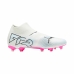 Chaussures de Football pour Adultes Puma Future 7 Match + Blanc