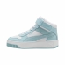 Baskets Casual pour Femme Puma Carina reet Mid Blanc Turquoise