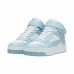 Baskets Casual pour Femme Puma Carina reet Mid Blanc Turquoise