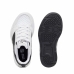 Scarpe da Tennis Casual Bambino Puma Rebound V6 Lo A Bianco Nero