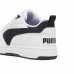 Buty sportowe Casual Dziecięce Puma Rebound V6 Lo A Biały Czarny