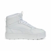 Baskets Casual pour Femme Puma Karmen Rebelle Mid Blanc