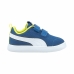 Jungen Sneaker Puma Courtflex v2 Mesh V Star Blau