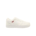 Dames casual sneakers Levi's Paige Wit