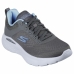 Chaussures de sport pour femme Skechers Go Run Lite Gris foncé