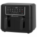 Airfryer Continental Edison Musta 2400 W 9 L