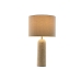 Bordlampe Home ESPRIT Beige Hør Marmor 35 x 35 x 66 cm