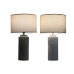 Bureaulamp Home ESPRIT Keramisch 30 x 30 x 51 cm (2 Stuks)