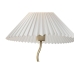 Bureaulamp Home ESPRIT Wit Gouden Linnen Metaal 50 W 220 V 36 x 36 x 52 cm