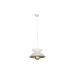 Lampadario Home ESPRIT Bianco Dorato Metallo 50 W 36 x 36 x 22 cm