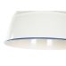 Candeeiro de teto Home ESPRIT Azul Branco Metal 50 W 32,5 x 32,5 x 30 cm