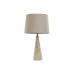 Bordlampe Home ESPRIT Beige Lin Marmor 35 x 35 x 64 cm