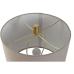 Bordslampa Home ESPRIT Vit linne Stengods 30 x 30 x 64 cm