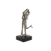 Decoratieve figuren Home ESPRIT Zwart Zilverkleurig Koppel 14 x 10 x 29 cm