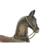 Decorative Figure Home ESPRIT Brown Black Grey Natural Horse 41 x 12 x 49 cm