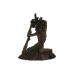 Figura Decorativa Home ESPRIT Castanho Yoga Índio 13 x 6 x 16 cm (2 Unidades)