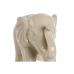 Figură Decorativă Home ESPRIT Bej Elefant Oriental 25 x 11 x 16 cm