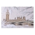 Glezna Home ESPRIT Balts Bronza Purpurīns Londona Loft 150 x 3 x 100 cm (2 gb.)