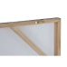 Pintura Home ESPRIT Branco Dourado Purpurina Londres Loft 150 x 3 x 100 cm (2 Unidades)