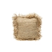 Pude Romimex Natur Naturlig fiber Med kvaster 40 x 40 x 12 cm