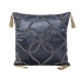 Cushion Romimex Dark blue Velvet Tassels 45 x 10 x 45 cm