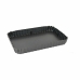 Springform Pan Quttin Black Carbon steel 31,5 x 21,5 x 3,5 cm (6 Units)