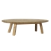 Hoofdtafel DKD Home Decor Natuurlijk Bruin Hout Gerecycleerd Hout 139 x 59 x 35 cm 140 x 60 x 35 cm