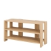 Schoenenbank Alexandra House Living Bruin 84 x 44 x 29 cm 2 Planken