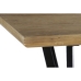 Console DKD Home Decor Black Natural Metal Fir 120 x 40 x 81 cm