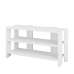 Banco para sapatos Alexandra House Living Branco 84 x 44 x 29 cm 2 Prateleiras