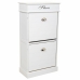 Sapateira Alexandra House Living Branco 28 x 98 x 50 cm 2 gavetas