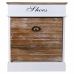 Apavu plaukts Alexandra House Living Balts 28 x 58 x 50 cm 1 atvilktne