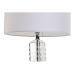 Bordlampe Home ESPRIT Hvid Krystal 50 W 220 V 25 x 25 x 42 cm