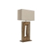 Bordlampe Home ESPRIT Beige Natur Mangotræ 50 W 220 V 40 x 20 x 75 cm