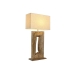 Bordlampe Home ESPRIT Beige Natur Mangotræ 50 W 220 V 40 x 20 x 75 cm