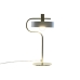 Bordlampe Home ESPRIT Hvid Gylden Metal 220 V 28 x 18 x 46 cm