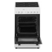 Conjunto de Horno y Vitrocerámica Mpm MPM-53-KEC-37 Blanco Negro 6600 W