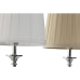 Bordlampe Home ESPRIT Hvid Beige Metal 25 W 220 V 20 x 20 x 46 cm (2 enheder)