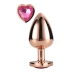 Anal plug Dream Toys Gleaming Love Gylden