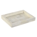 Betjäningsbricka Home ESPRIT Kolonial 20,4 x 15,5 x 2,8 cm