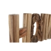 Figura Decorativa Home ESPRIT Natural Marrom claro Urbana 58 x 4 x 20 cm