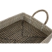 Jeux de plateaux Home ESPRIT Naturel Marron Clair Urbaine 41 x 32 x 16 cm (2 Unités)