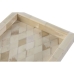 Betjäningsbricka Home ESPRIT Kolonial 20,5 x 15,5 x 2,8 cm