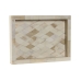 Betjäningsbricka Home ESPRIT Kolonial 20,5 x 15,5 x 2,8 cm