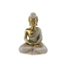 Decoratieve figuren Romimex Gouden Boeddha 13 x 18 x 9 cm