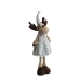 Christmas Reindeer Romimex Grey Polyester 20 x 56 x 10 cm