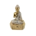 Decoratieve figuren Romimex Gouden Boeddha 11 x 17 x 9 cm