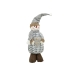 Figur Romimex Grau Polyester 20 x 56 x 10 cm Schneemann