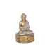 Deko-Figur Romimex Gold Buddha 11 x 16 x 11 cm